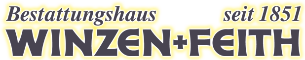 Logo des Bestattungshauses Winzen & Feith